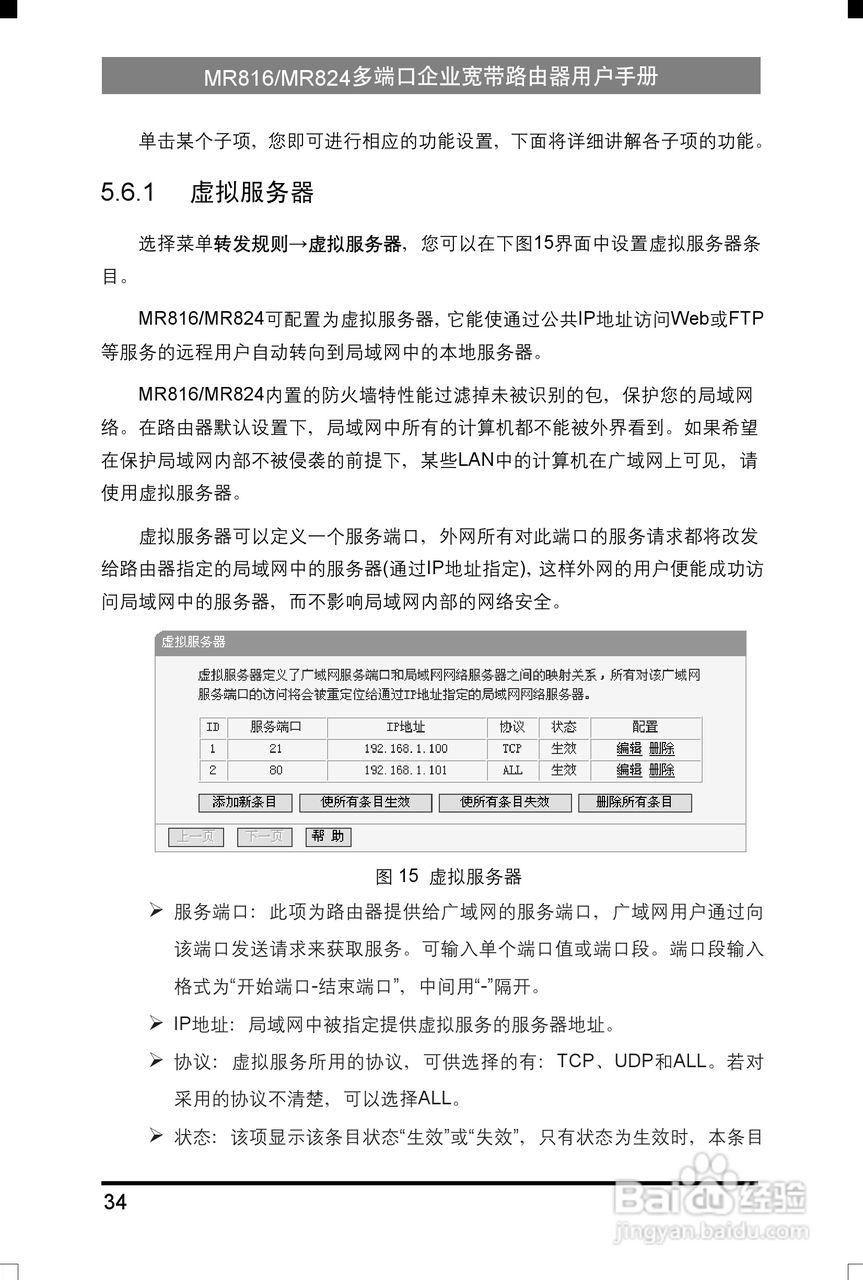 水星网络MR816型多端口企业宽带路由器详细配置指南说:[4]