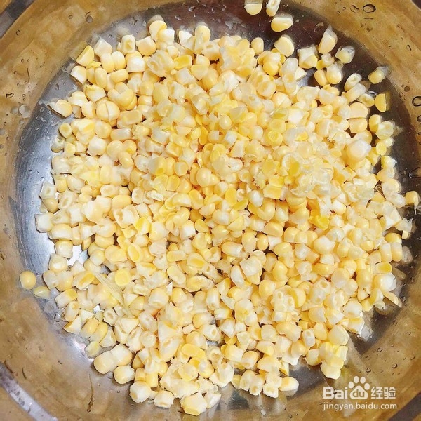 教你做西兰花玉米鸡肉糕