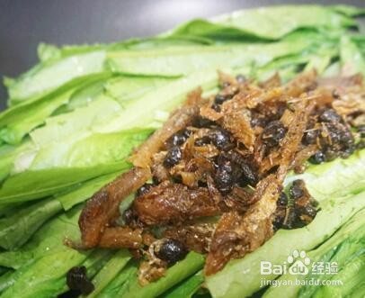 豆豉鲮鱼油麦菜的正宗做法