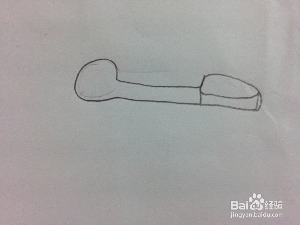 简笔画绘画刷子