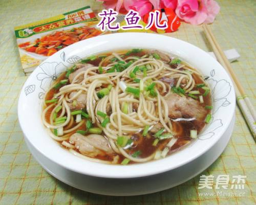 排骨汤面的做法 百度经验