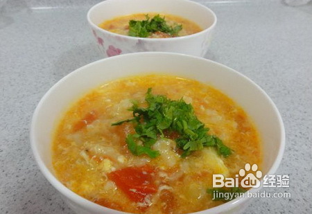 一日三餐在于晨---番茄疙瘩汤
