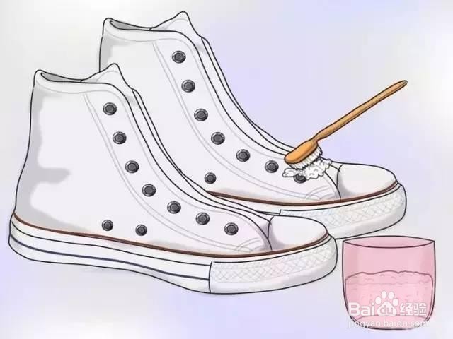 如何除去小白鞋上的污渍