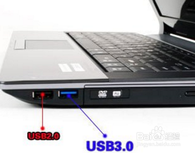 如何区分USB 2.0 、USB 3.0插口