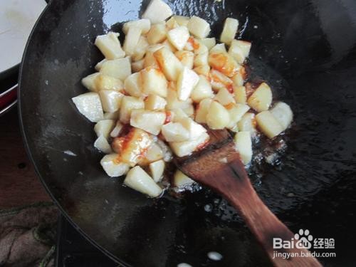 拔丝苹果的做法