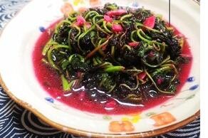 清炒红苋菜做法