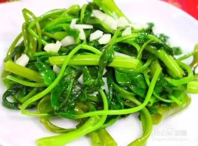 美味素材---炒空心菜