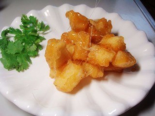 拔丝苹果的做法