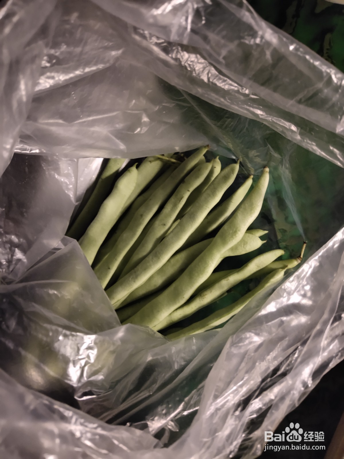 四季豆干菜荞麦饼