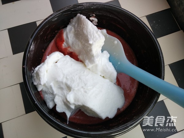 电饭煲红曲蛋糕