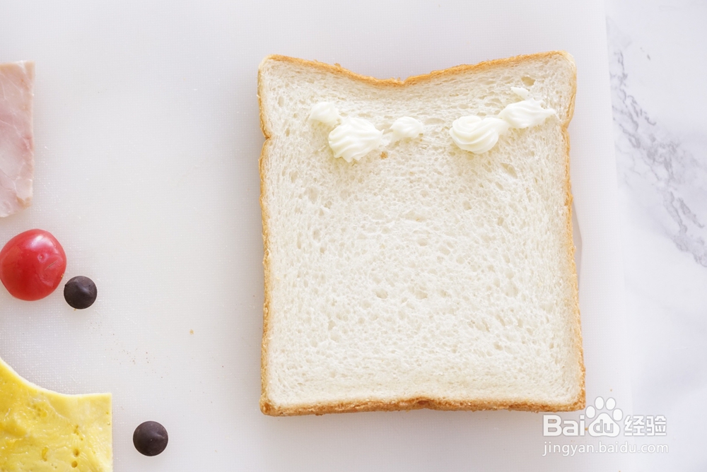 味道绝美的圣诞老人三明治