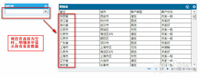 商业智能FineBI使用教程：[29]树控件