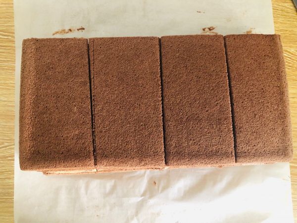 巧克力蛋糕三明治