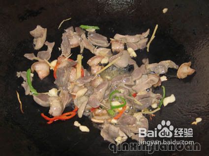 酸豆角炒肾片