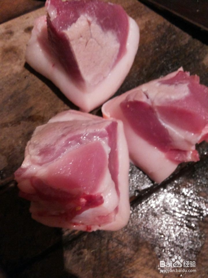 四川干豇豆回锅肉