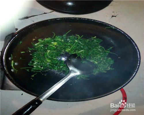 香菜炒鸡蛋怎么做好吃