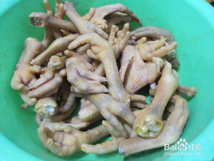 盐焗鸡爪的做法大全