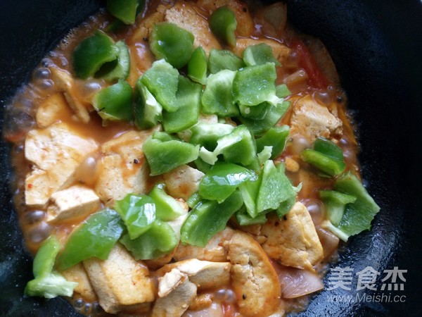 家常素豆腐的做法