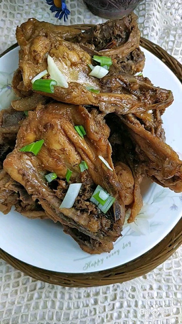 红烧鸡骨架的做法