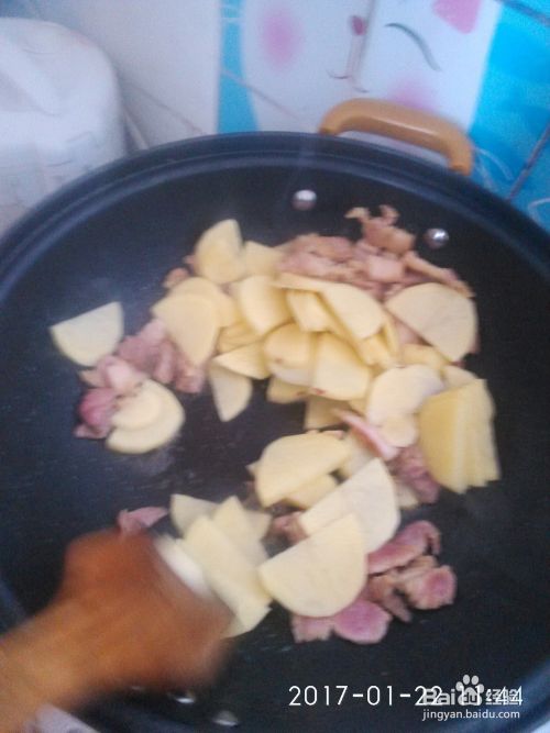 马铃薯炒肉片怎么做 百度经验