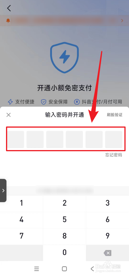怎么开通抖音免密支付