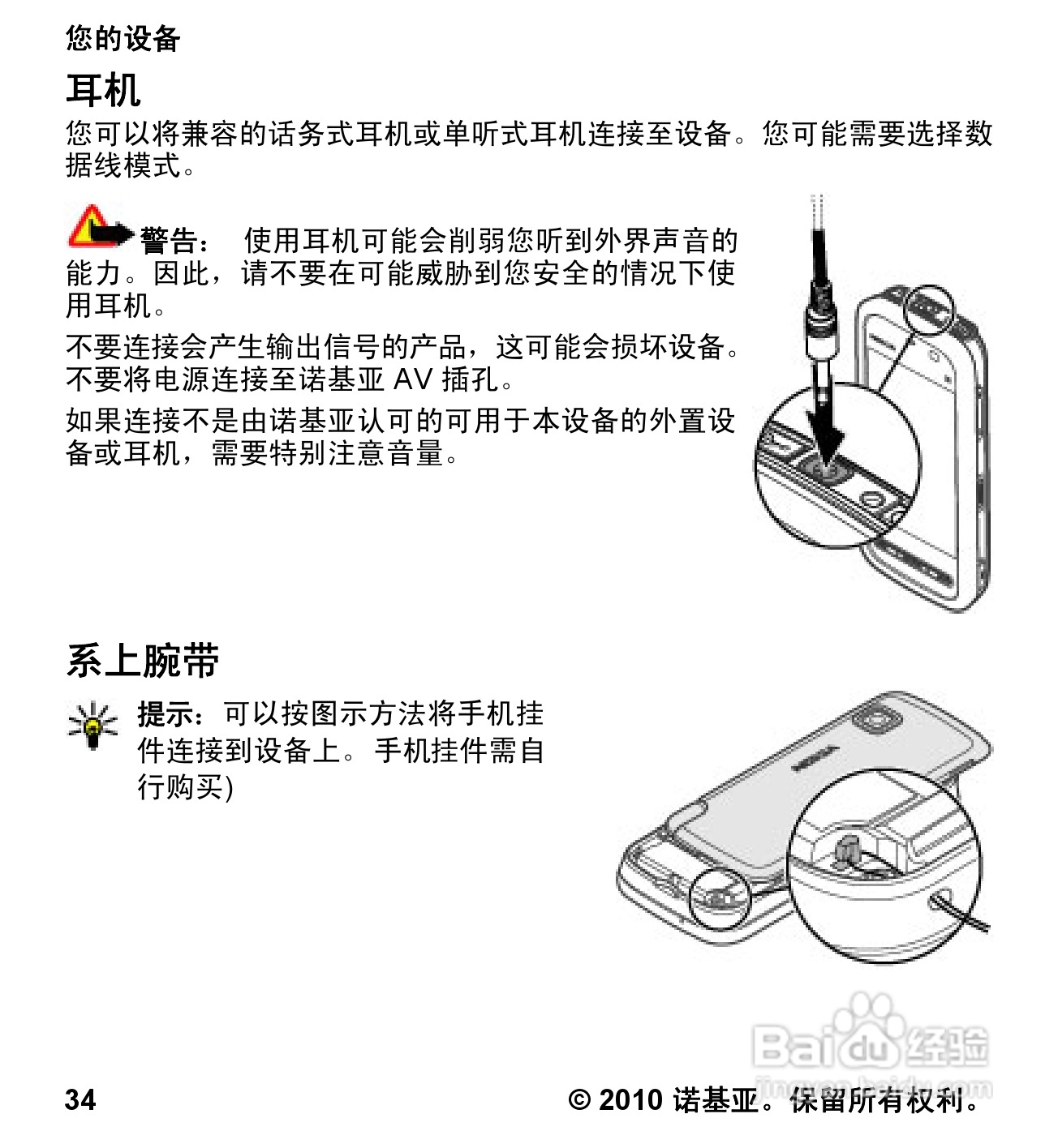 诺基亚5233手机使用说明书:[4]