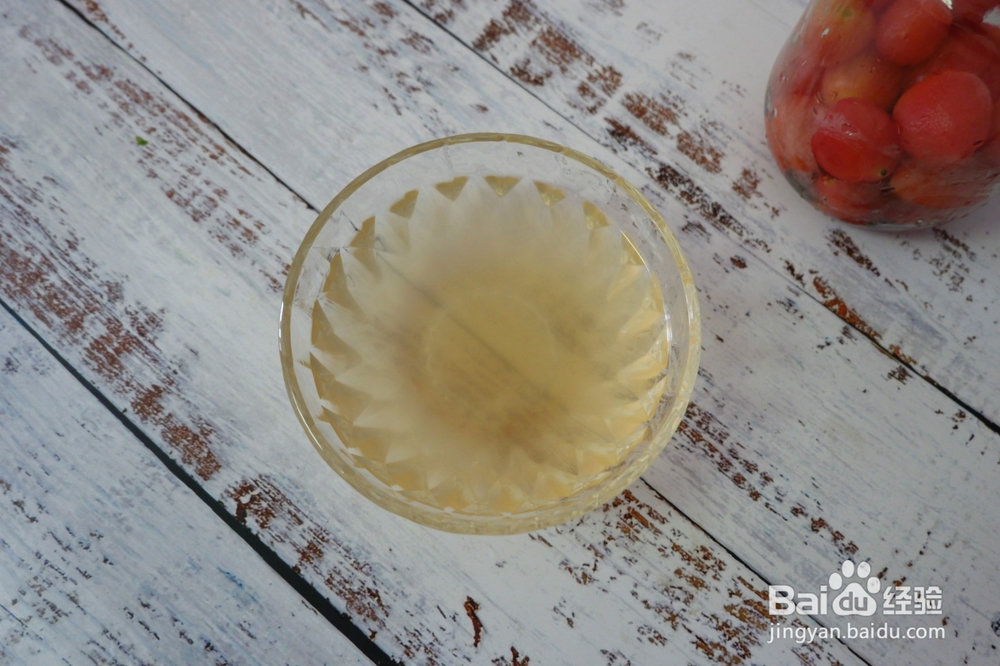 夏日清新爽口酸梅小番茄