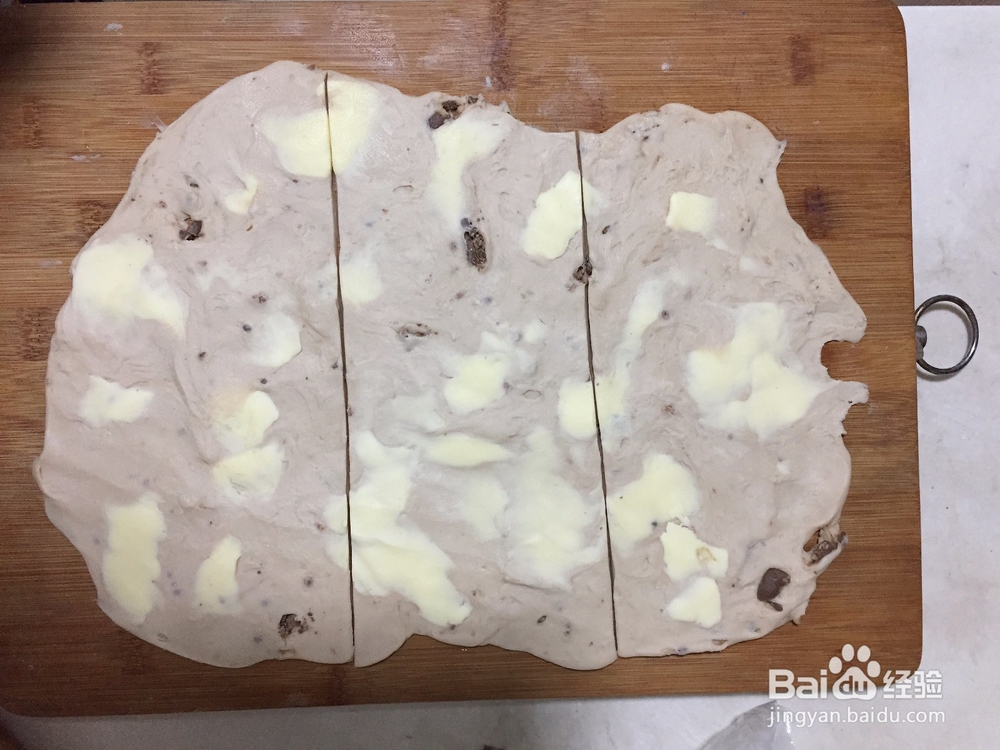 巧克力肉松手撕面包的做法