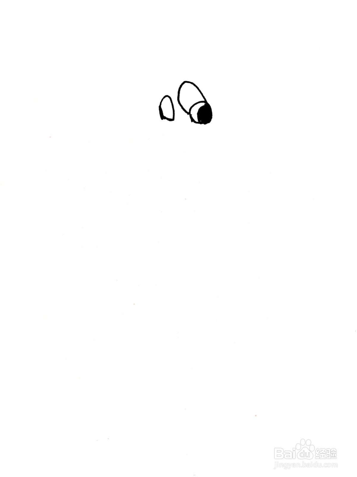回头望的小浣熊线描画怎么画