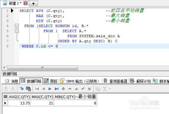 oracle行范围rownum使用技巧