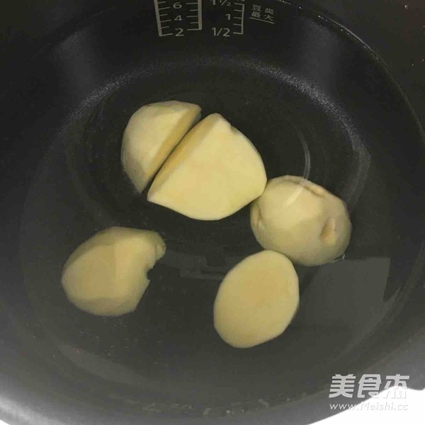 土豆火山的做法