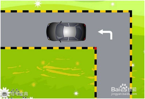 直角转弯一次过的4种方法,学会一种就能过!