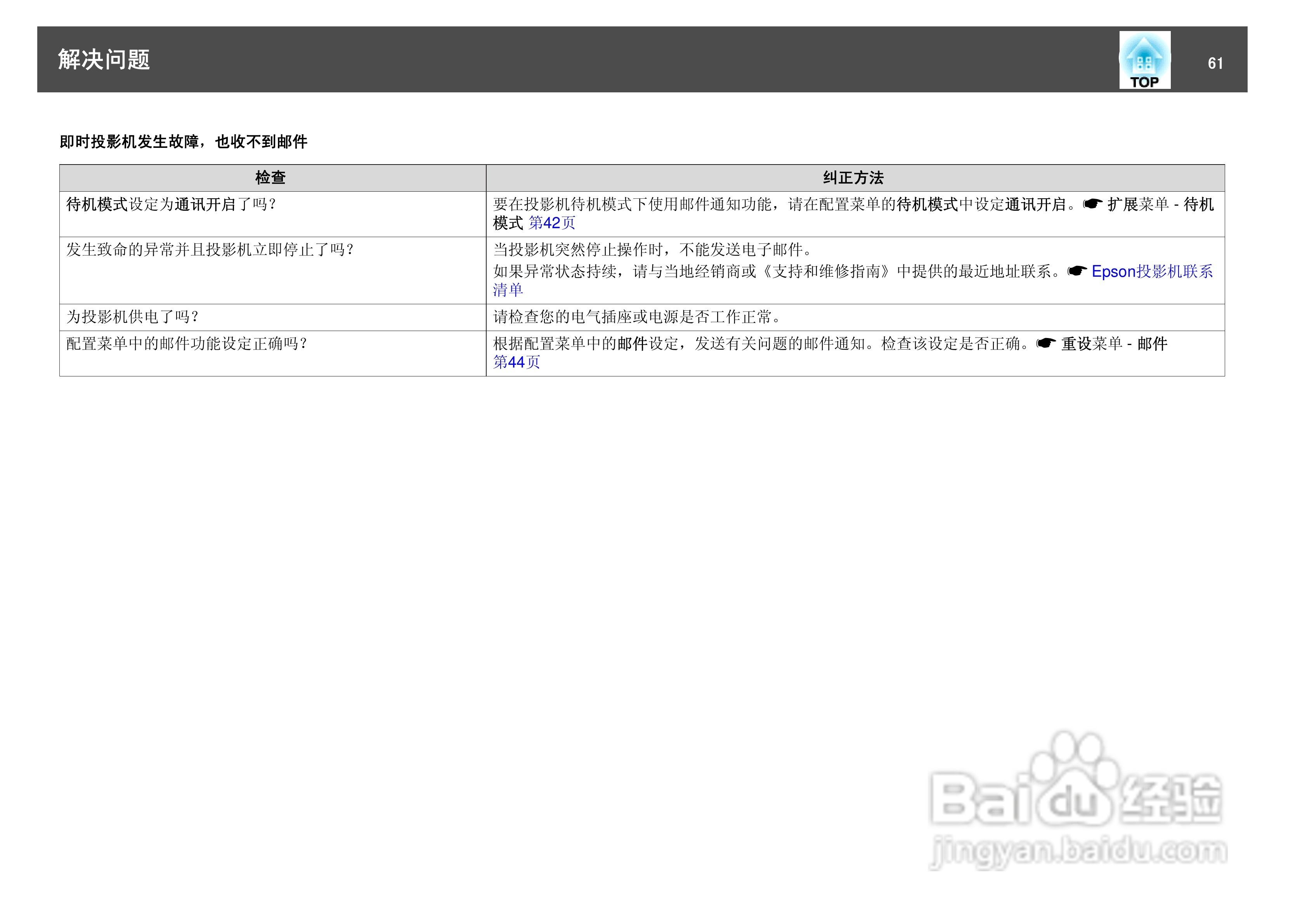爱普生EB-Z8000WU投影仪使用说明书:[7]