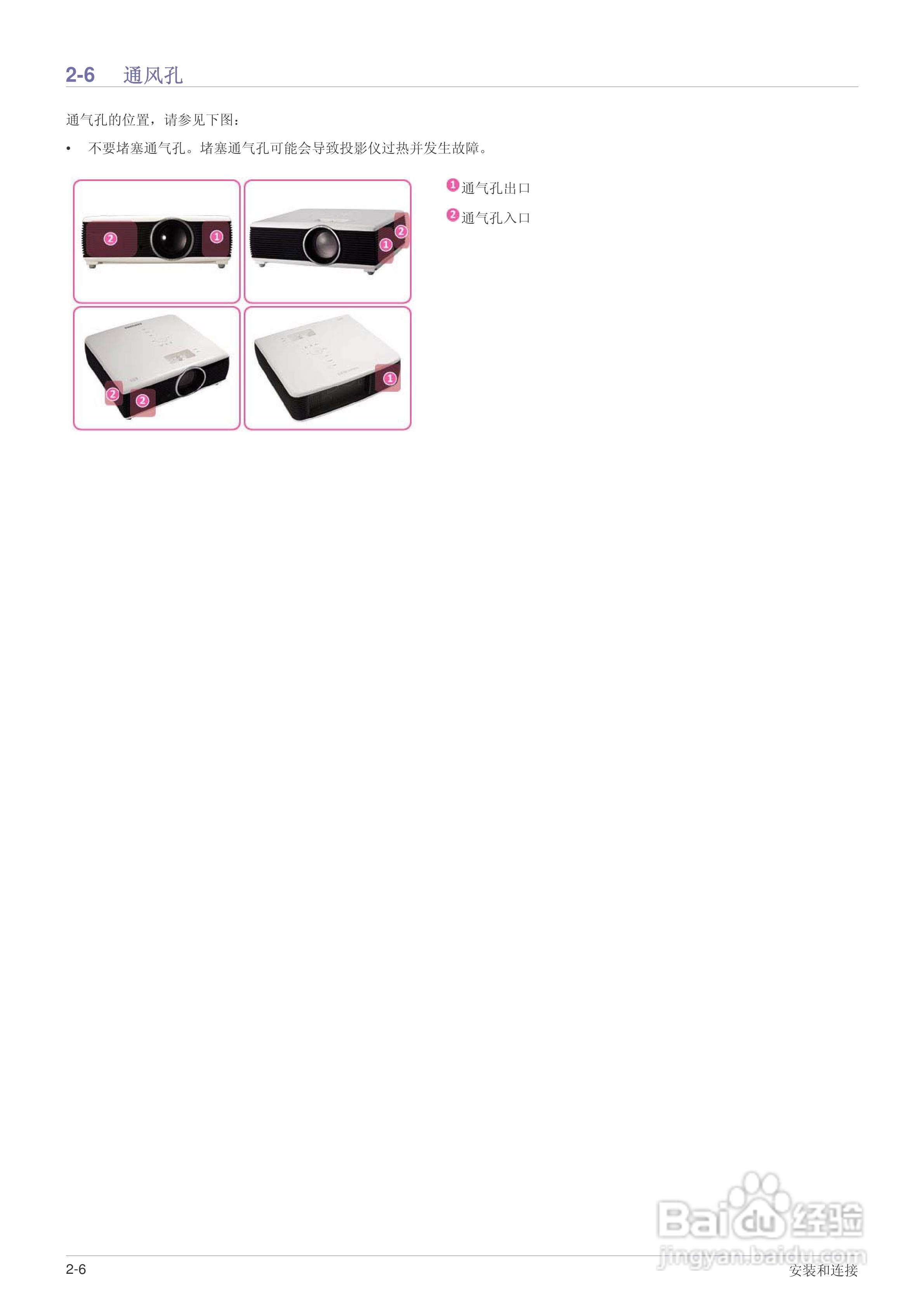 三星SP-F10投影机使用说明书:[2]