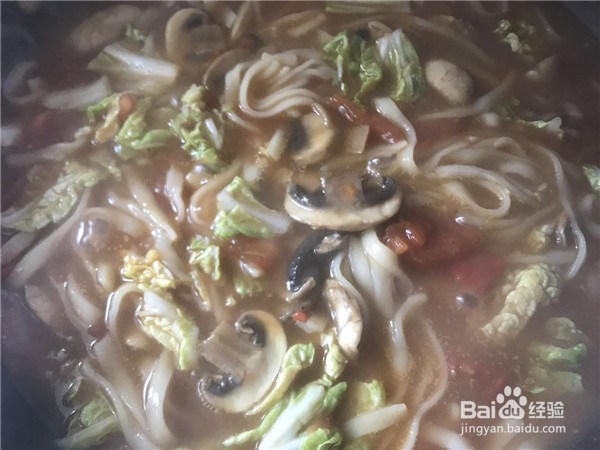 如何做面条营养又好吃——番茄鲜菇面