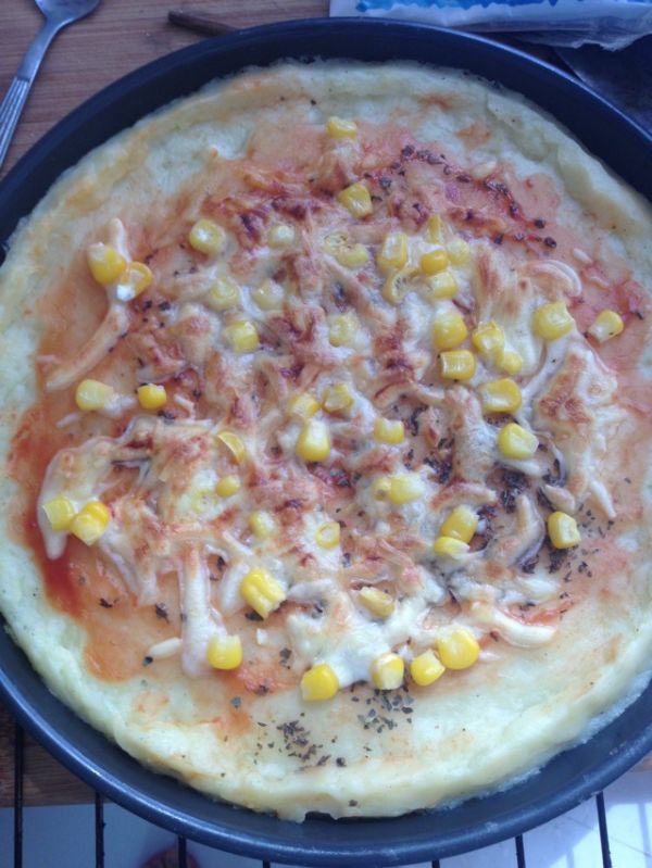 土豆泥饼底披萨