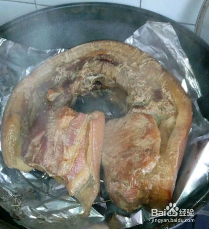 顺平烧饼熏肉做法