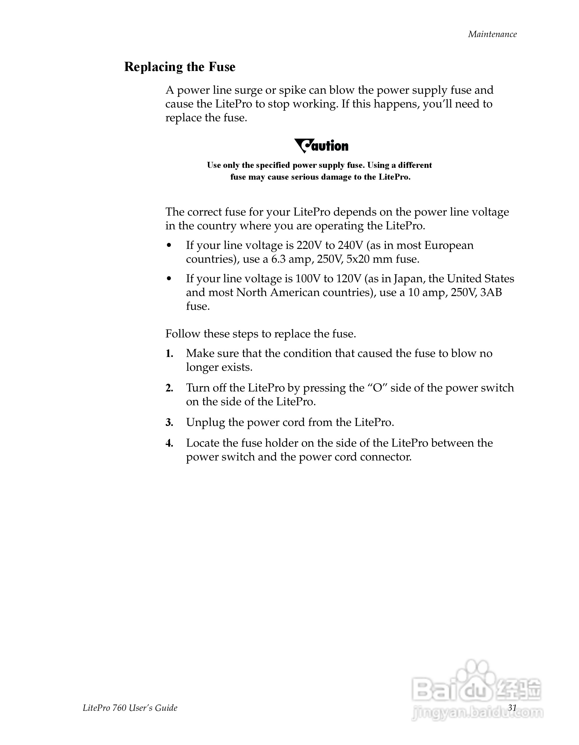 富可视 LP760投影机说明书:[4]