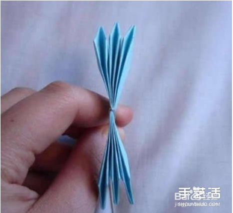 六片花瓣的折法