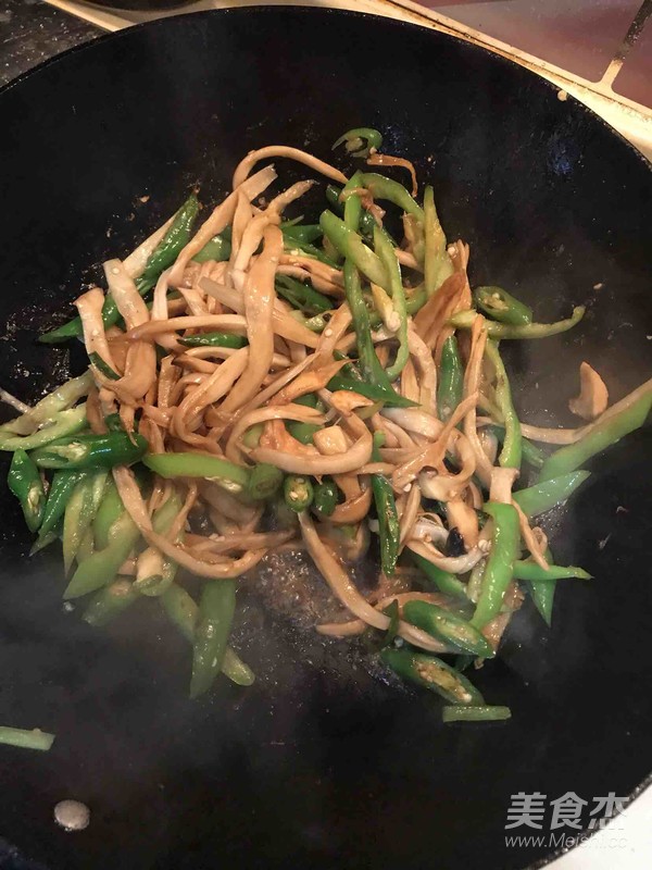 青椒杏鲍菇的做法