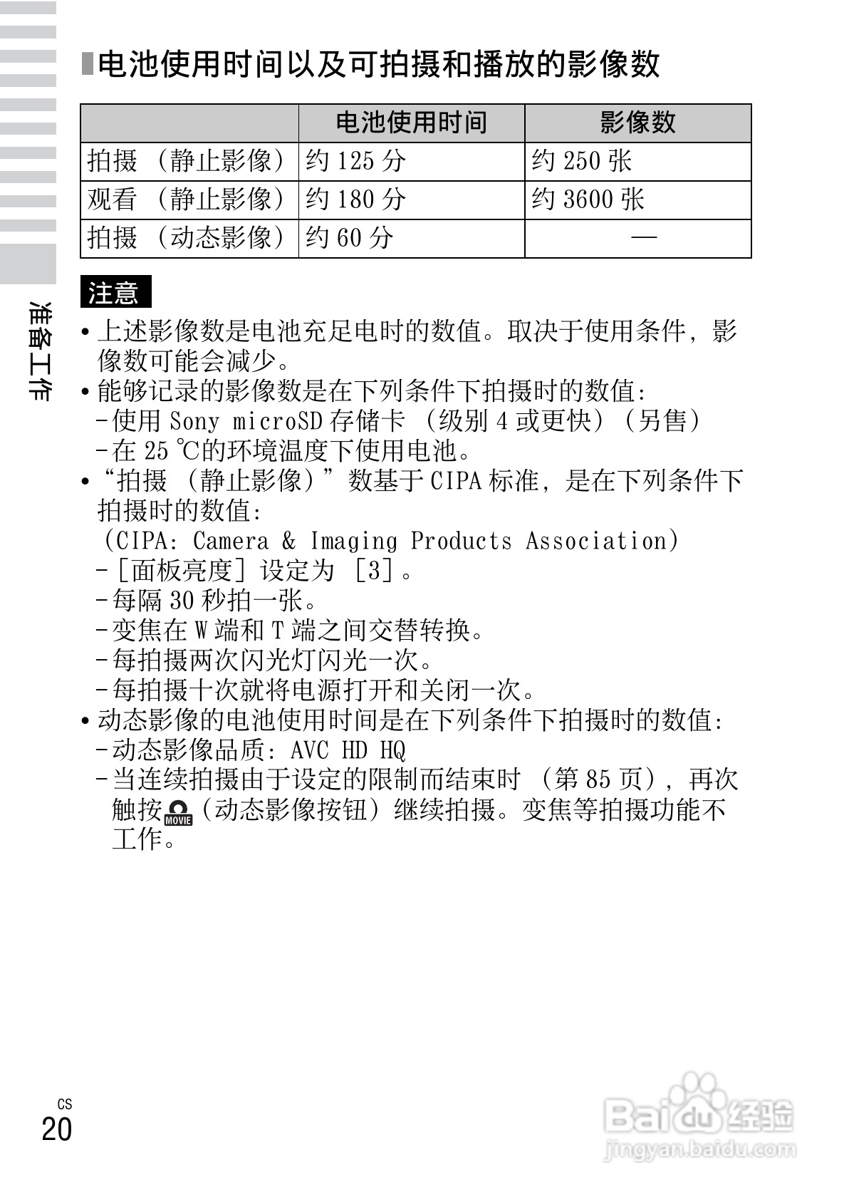 SONY索尼 DSC-TX55数码相机说明书:[2]