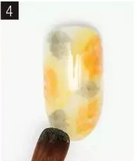 美甲玫瑰花画法