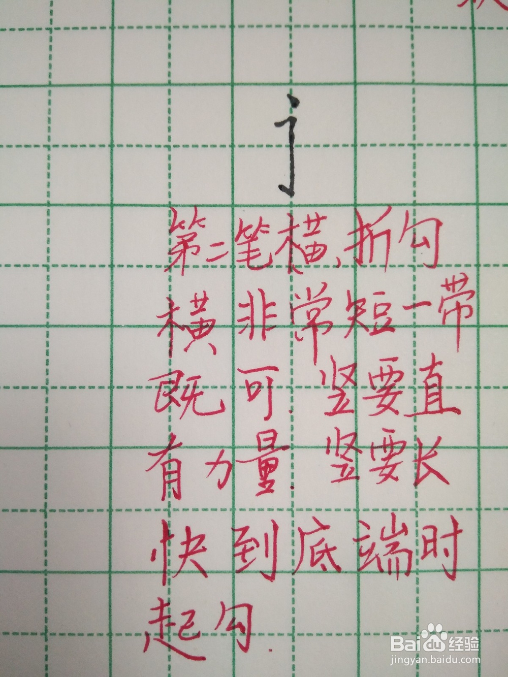 永字笔顺和笔画的写法