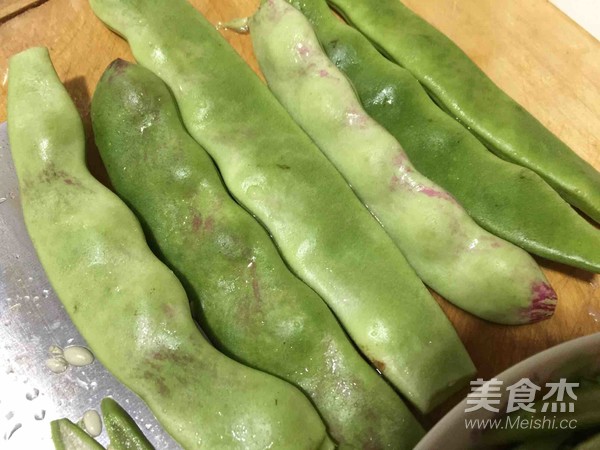 家常扁豆炒肉丝