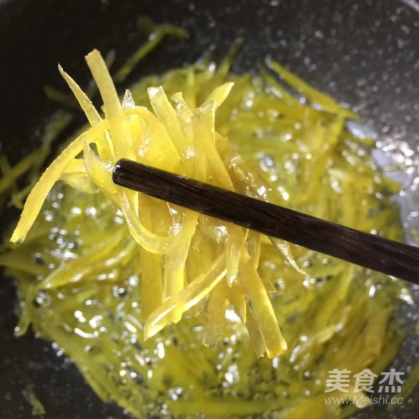 糖渍柚子皮的做法