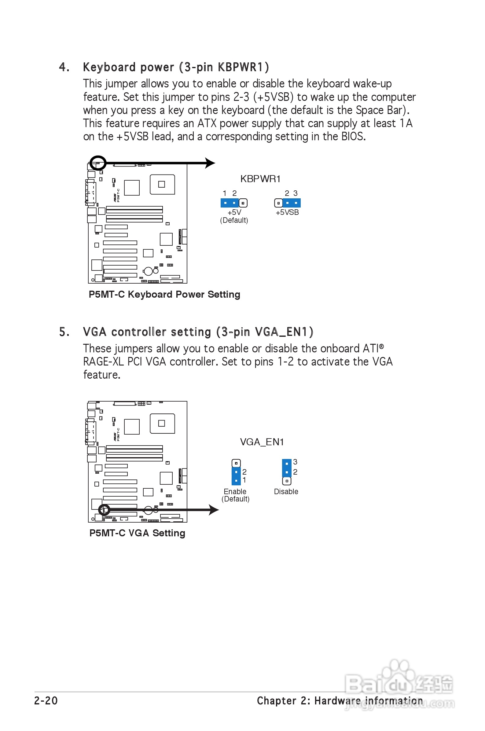 华硕 P5MT-C型主板说明书:[4]
