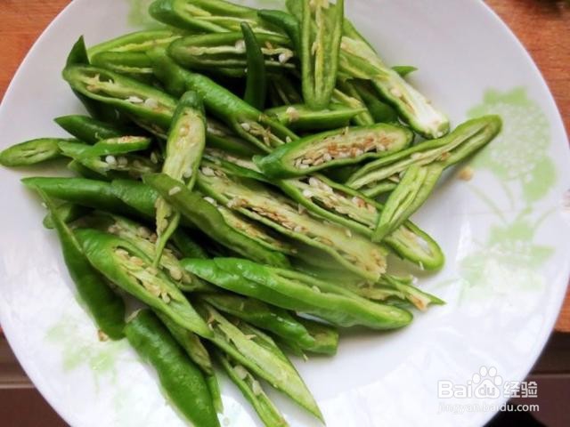 青椒炒肉的制作