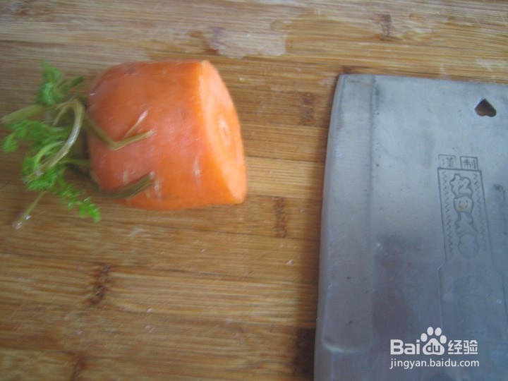 怎样将胡罗头切成均匀的丝