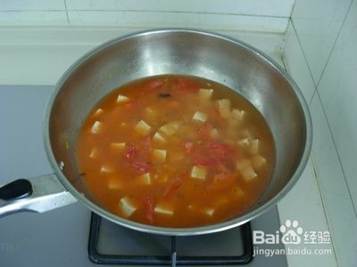 家常番茄烩豆腐