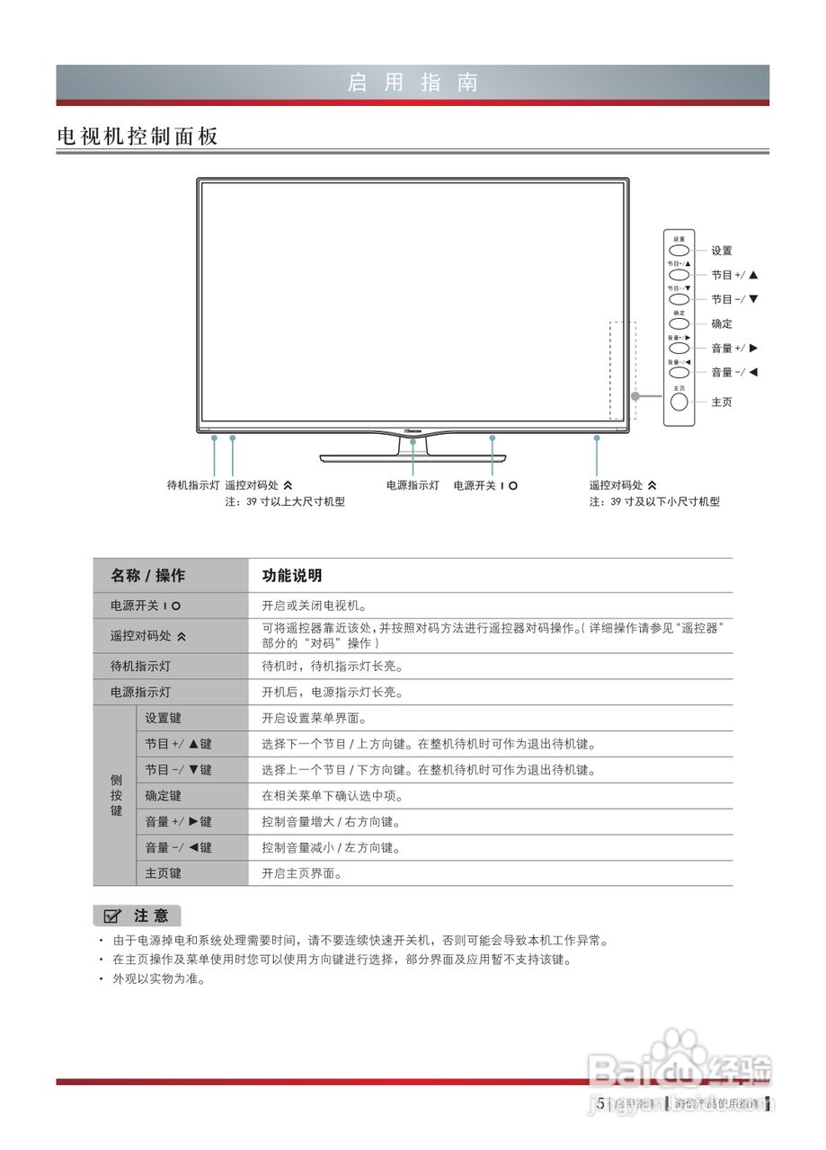 海信LE55K610X3D液晶彩电使用说明书:[2]